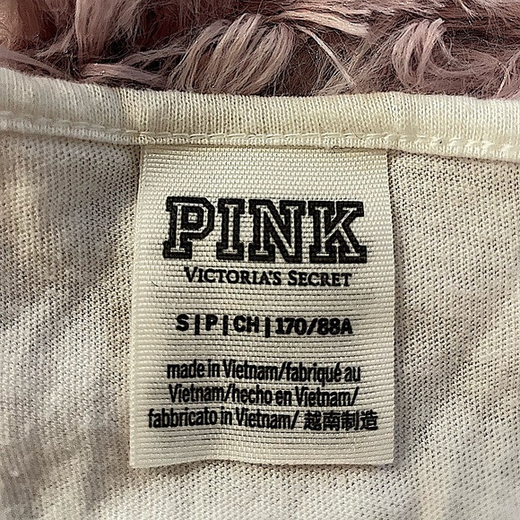 *NEW* PINK Victoria’s Secret Halter Graphic Tank - Picture 3 of 3